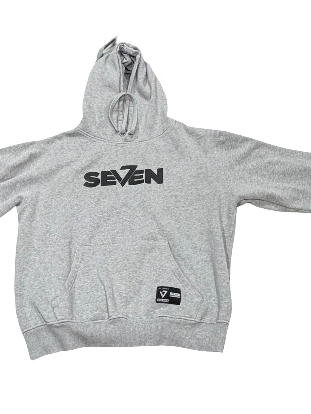 Seven7 Gray Men's Hooded Sweatshirt
